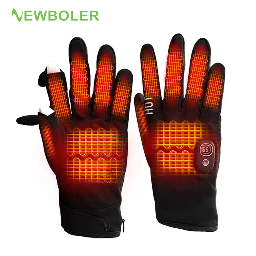 Touch Screen Gloves - 冬用ヒートグローブ 男女兼用 防水 防風 防寒グローブ スノーボード