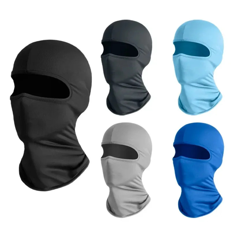 1 個ユニセックスアイスシルクマスクオートバイ釣り自転車防風 - Balaclava Ski Mask のレビューと価格