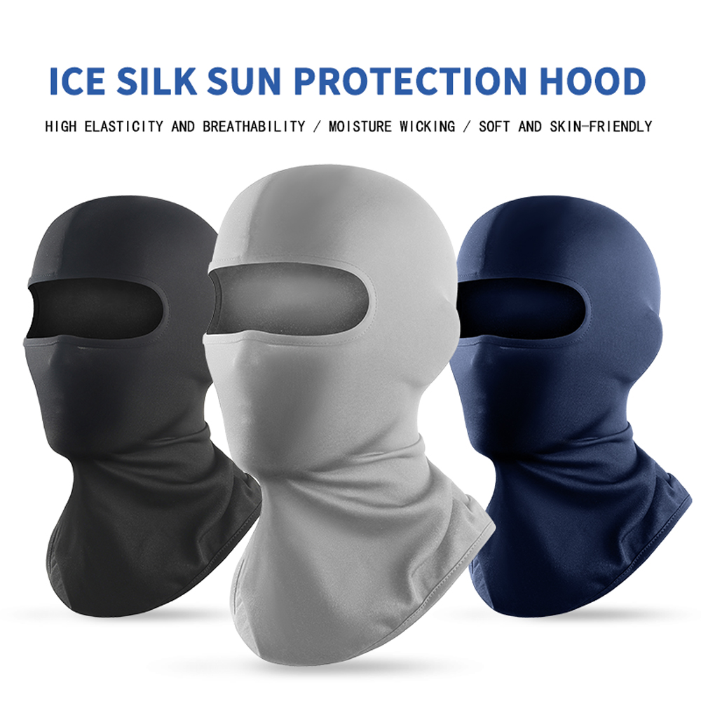 オートバイフェイスマスク屋外クール日焼け止めバラクラバモトバ - Balaclava Ski Mask のレビューと価格