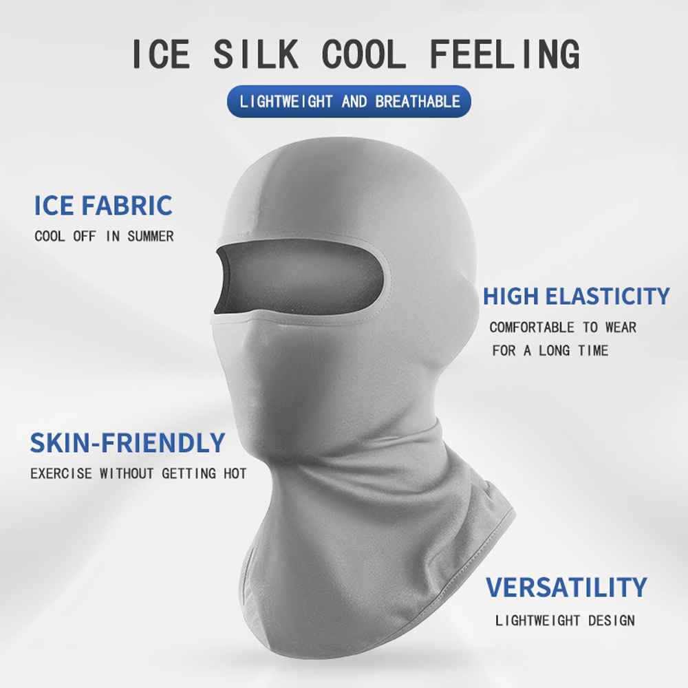 オートバイフェイスマスク屋外クール日焼け止めバラクラバモトバ - Balaclava Ski Mask のレビューと価格