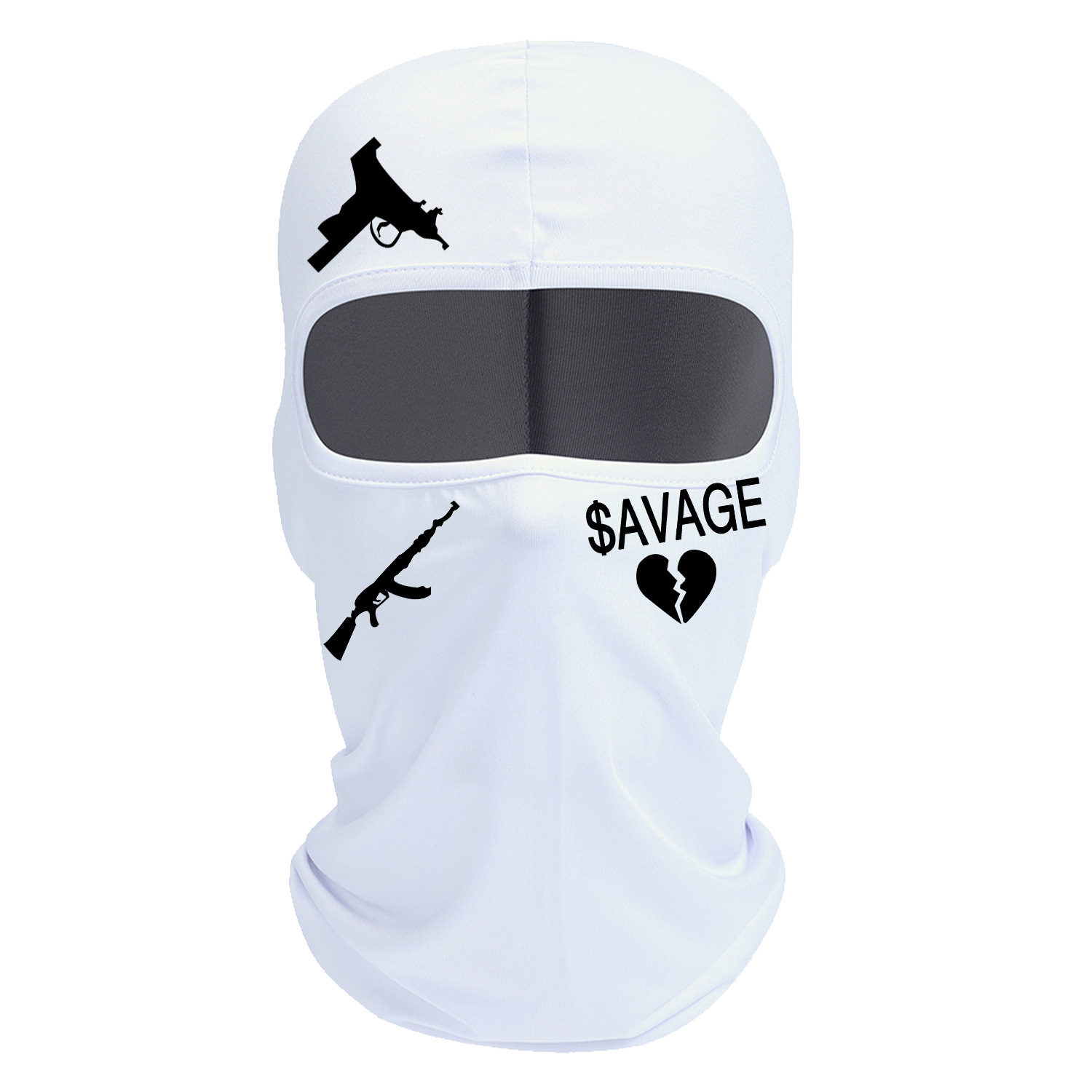 バイク用バラクラバ2枚セット。通気性のあるフルフェイスマスク - Balaclava Ski Mask のレビューと価格