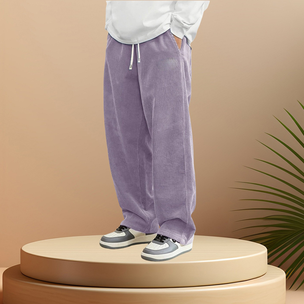 秋冬用暖かいバイク用ジョガーパンツ、コーデュロイ素材メンズテ - Corduroy Pant Warm のレビューと価格