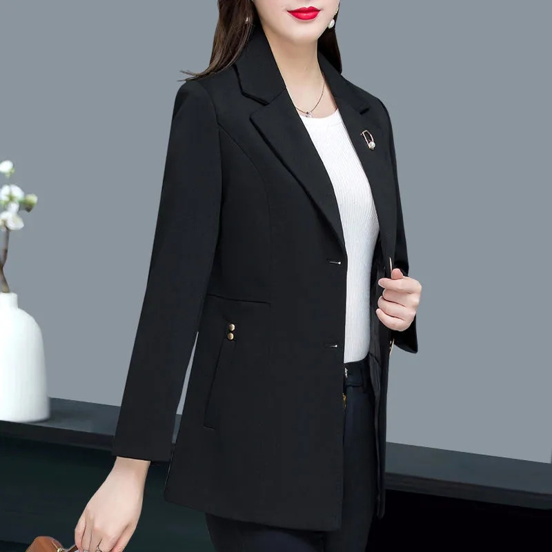 40歳から40歳までの女性のための魅力的なショートコート,秋 - Wool Coat Peacoat のレビューと価格
