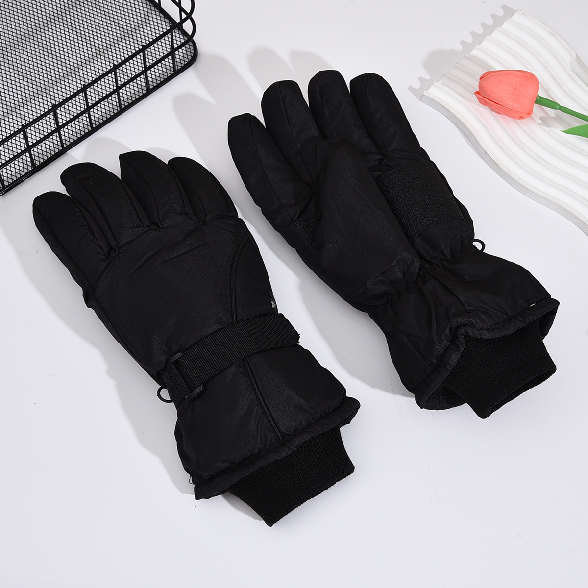 ファッション防風スキーグローブ、滑り止め防水ウィンターグロー - Touch Screen Gloves のレビューと価格