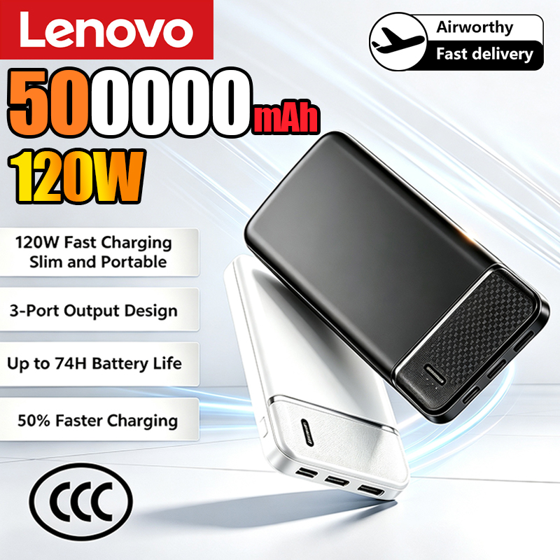 レノボ 500000mAh ポータブル電源バンク 120W  - Heated Vest Battery のレビューと価格