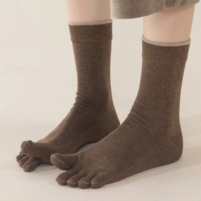 5/10足組 メンズウールトゥソックス 厚手で暖かく通気性の - Thermal Sock Wool のレビューと価格