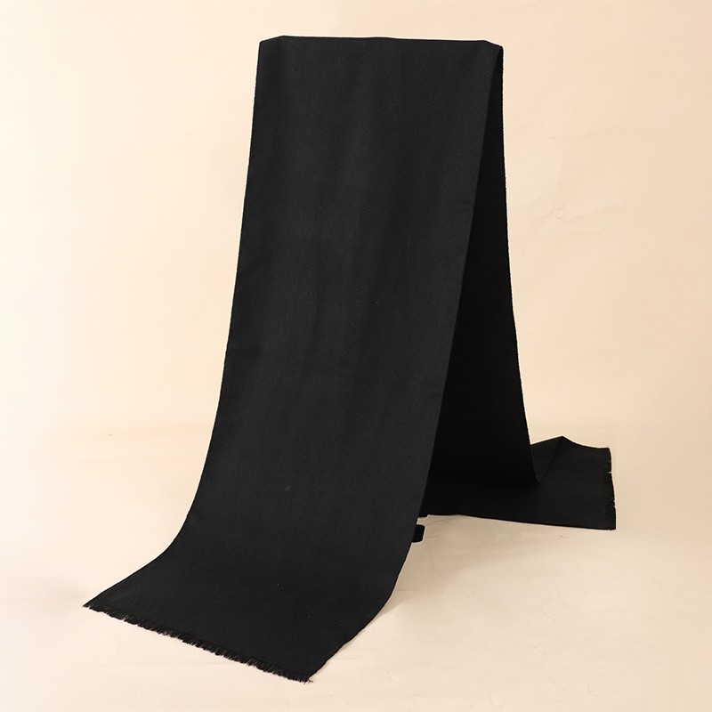 高級冬用メンズスカーフショール暖かい秋用カシミヤハンカチソフ - Wool Scarf Men のレビューと価格