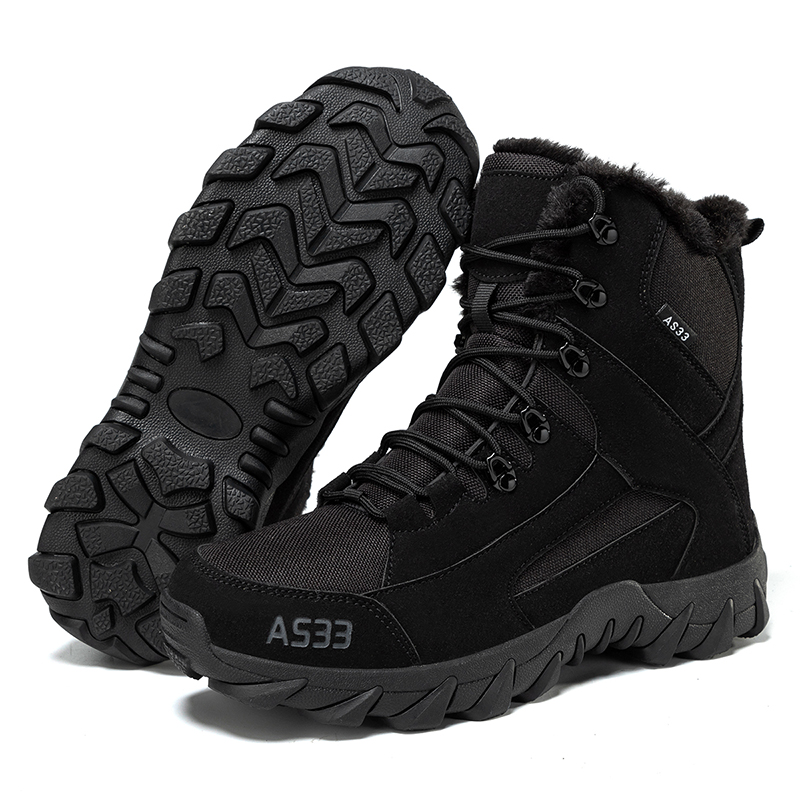 メンズハイカット断熱タクティカルブーツ、屋外耐久性滑り止め断 - Waterproof Winter Boot のレビューと価格